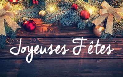 Menu des fêtes de fin d’année 2019