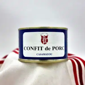 Confit de porc – longe – 400g (conserve)