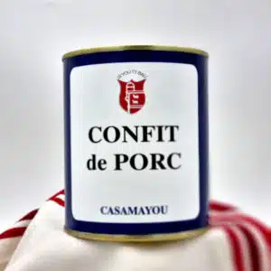 Confit de porc - longe – 800g (conserve)