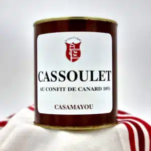 Cassoulet au confit de canard – 800g