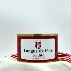 Langue de porc confite