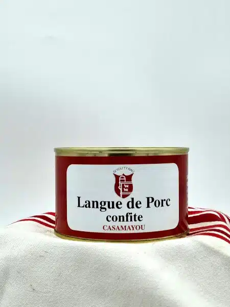 Langue de porc confite