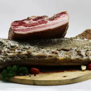 Ventrèche plate salée et séchée